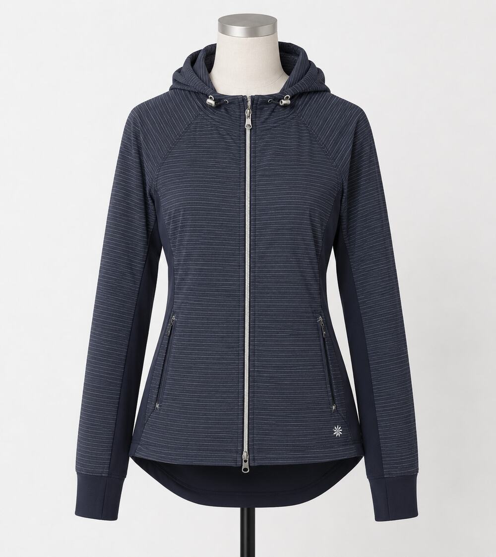 Athleta | Windbreaker Light Jacket Black Hood XS